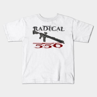 AR15 Rifle Radical 556 Kids T-Shirt